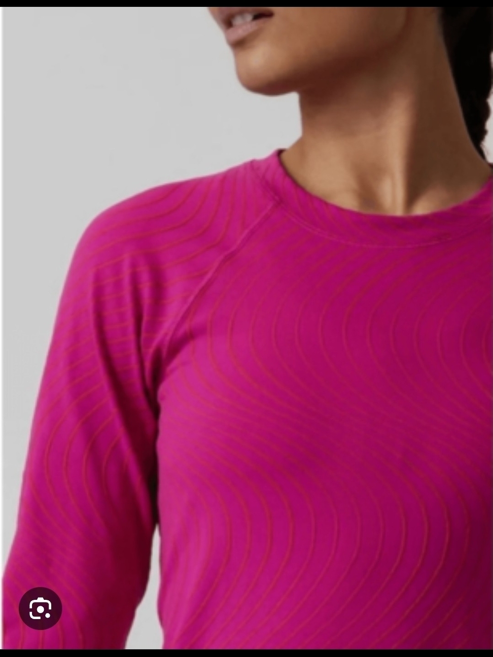 Athleta Momentum Long Sleeve Performance Top